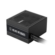 مزود طاقة GAMDIAS HELIOS M2 850B, قدرة 850 واط, شهادة كفاءة 80 Plus Silver, دعم معيار ATX 3.1, تصميم كابلات غير قابلة للفصل Non-Modular - أسود 